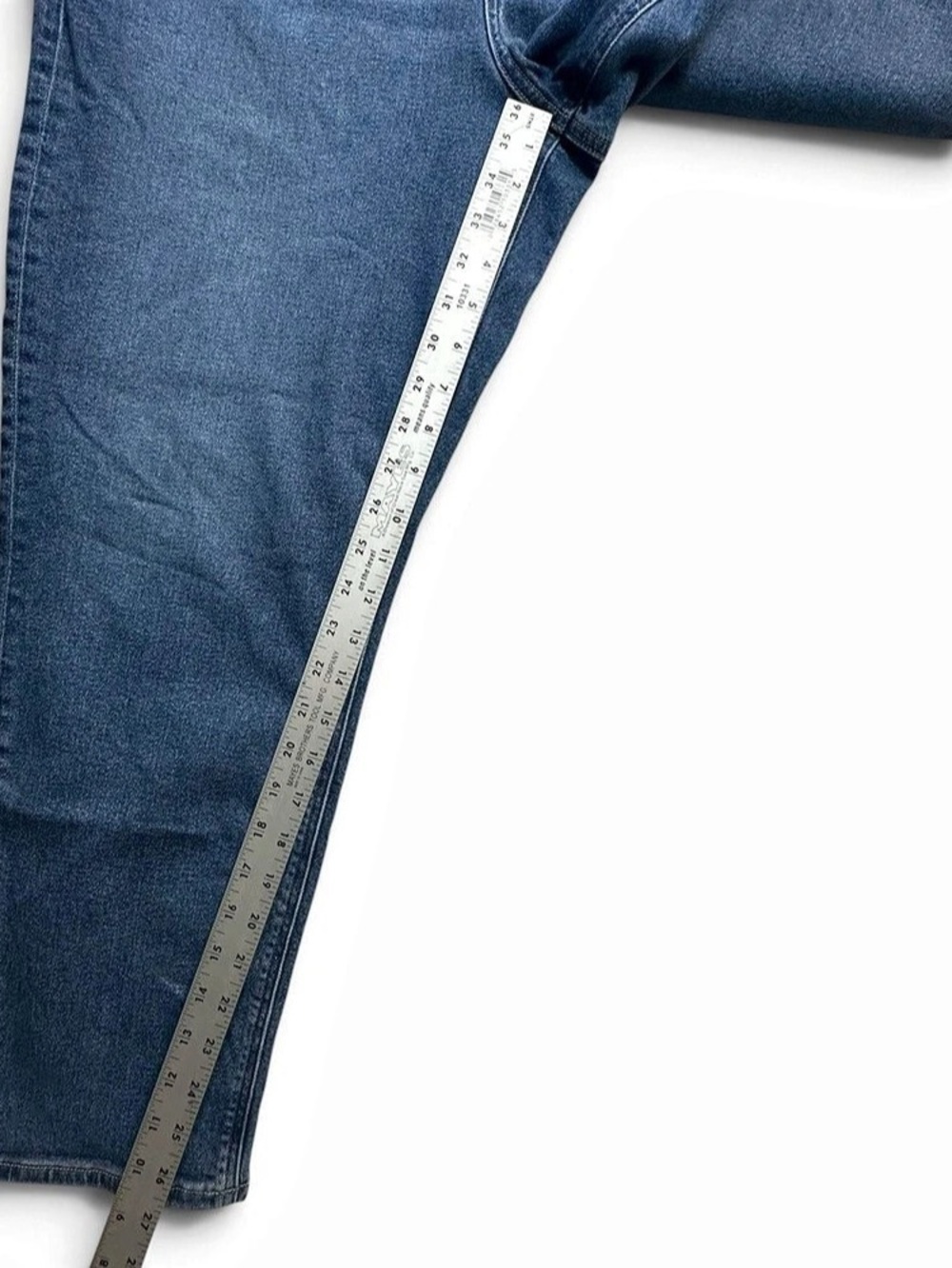 American Eagle Mom Jean Women 16 Regular High Rise Stretch Medium Wash Jeans - Picture 10 of 11